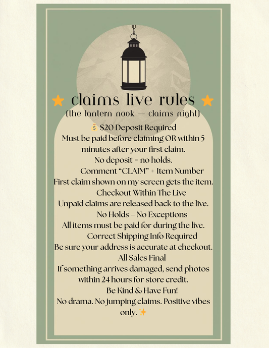 Claim live!