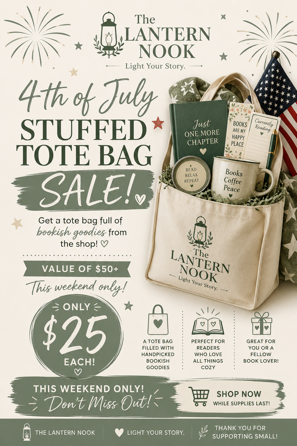 Stuffed Tote Bag