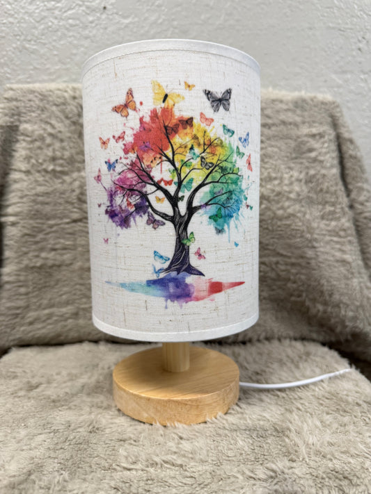 Mini canvas lamp