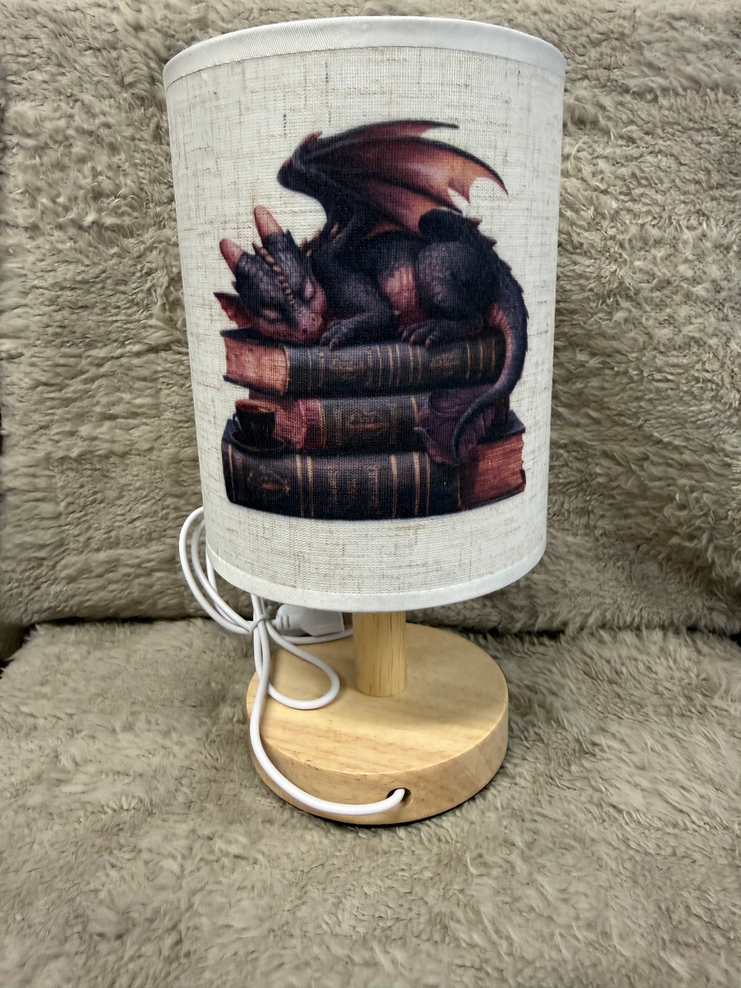 Mini canvas lamp