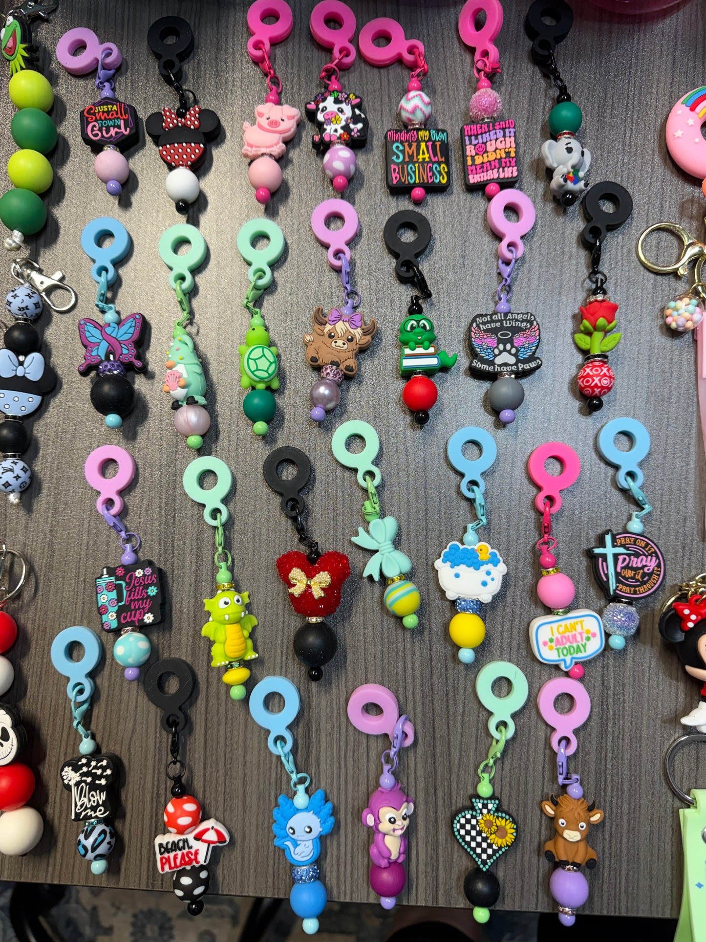 Tumbler Straw Charms
