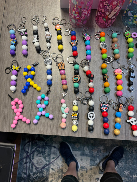Beaded keychains