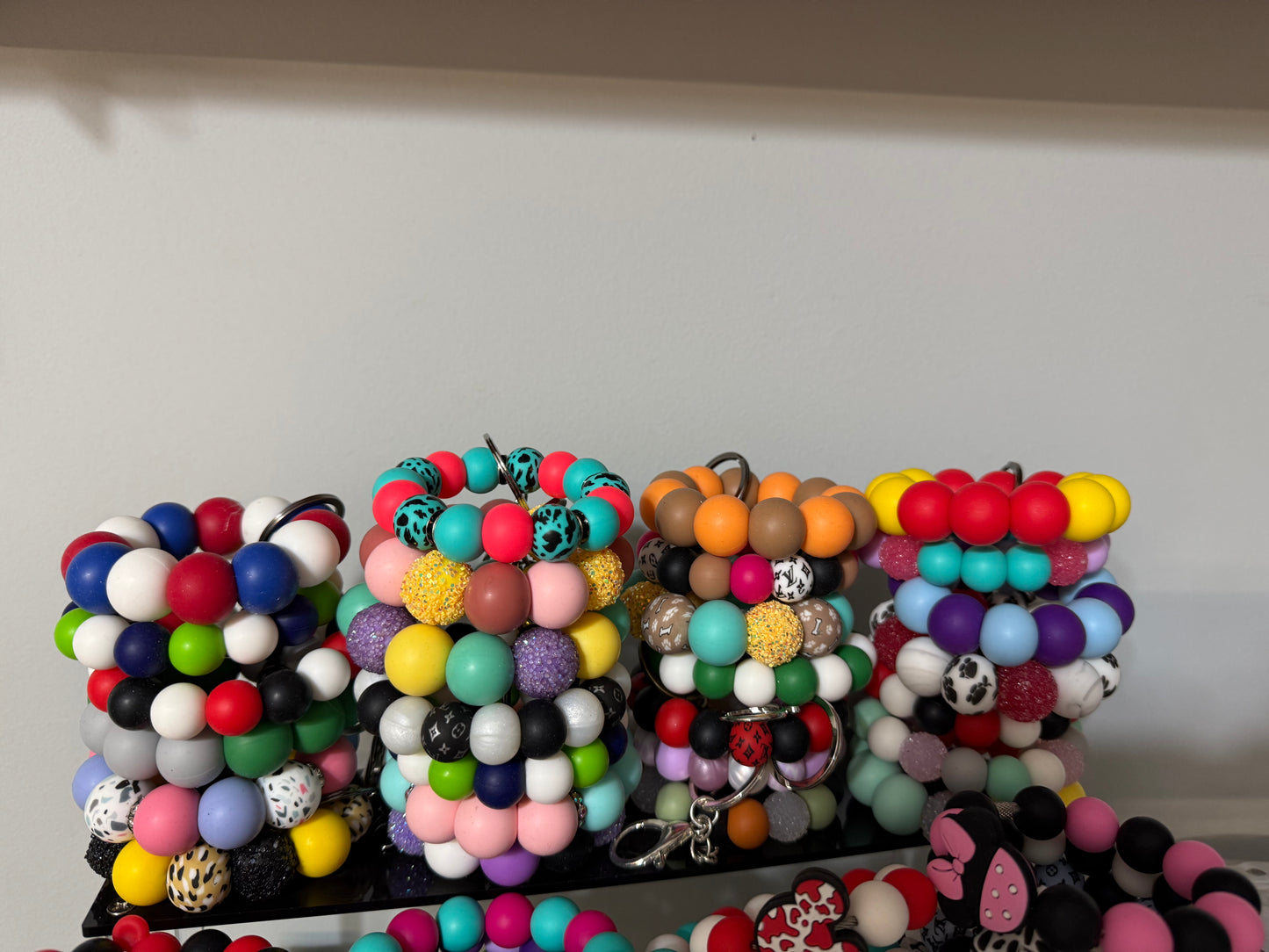 Beaded Mini Wristlet
