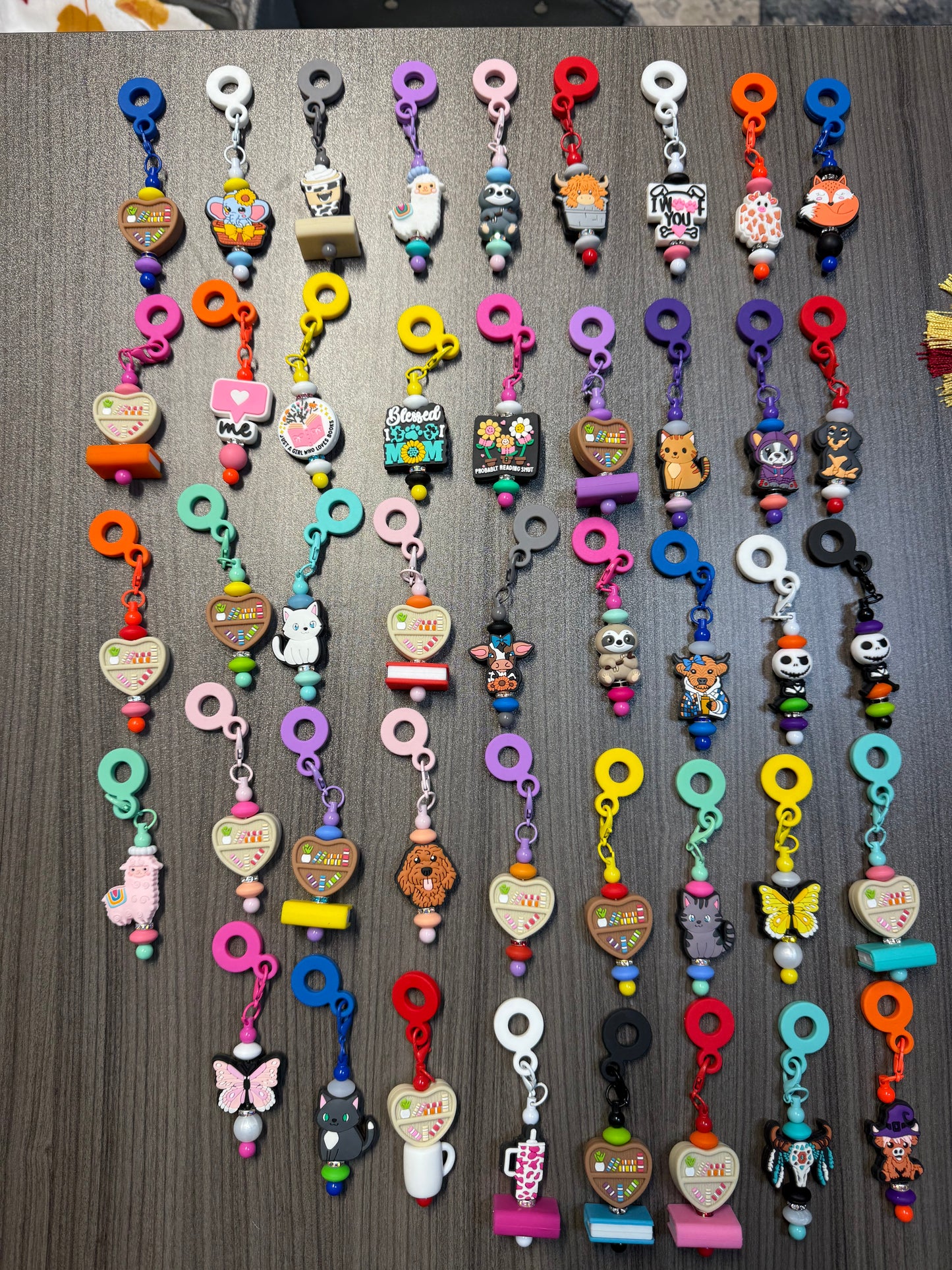 Tumbler Straw Charms